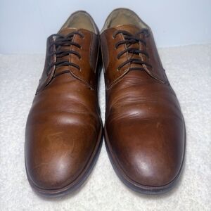 Aston Grey Collection 1013159 Legaoni Men's 12 Brown Leather Oxfords  Shoes